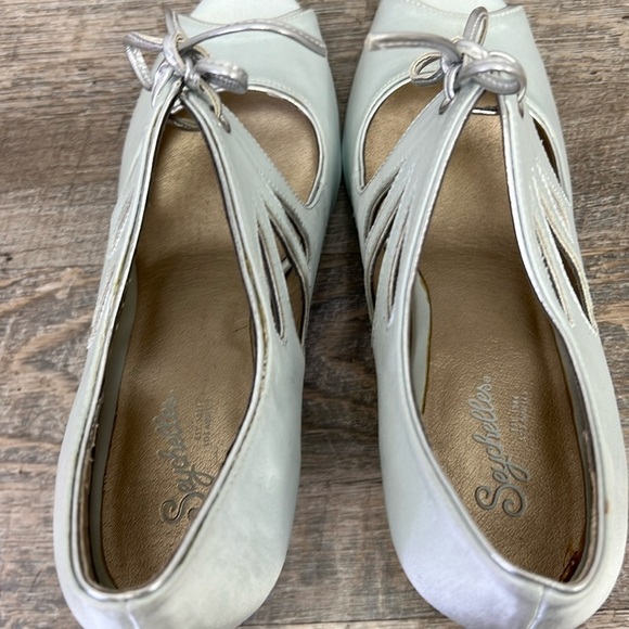 NEW Seychelles ‘I DO lll’ Mint Sprig Heels Size 11 - Picture 6 of 13